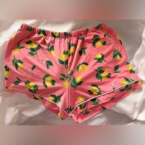 Joyspun Pink Lemon Patterned Shorts